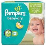 pallets Pampers Baby Dry Size 6