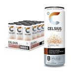 CELSIUS Sparkling Cola Fitness Drink, Zero Sugar, 12oz. Slim Can, 12 Pack